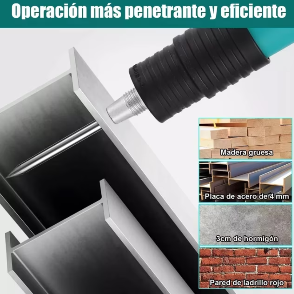 Pistola de fijación de clavos máquina
