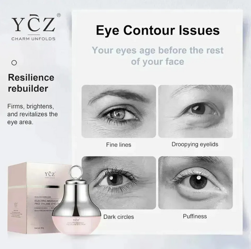 Crema de ojos masaje eléctrico